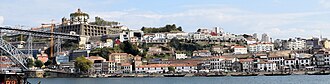 Vista panorámica tomada desde Oporto