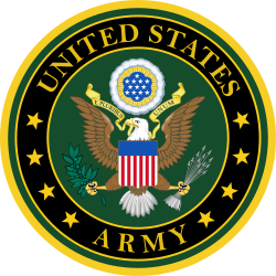 Marca del servicio militar del ejército de los Estados Unidos