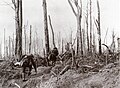 Marines estadounidenses durante la batalla