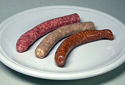 Salchichas tipo Bratwurst