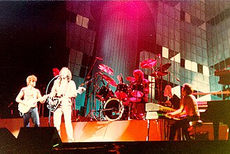 Electric Light Orchestra durante la gira de Time