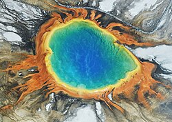La Gran Fuente Prismática del Parque nacional Yellowstone