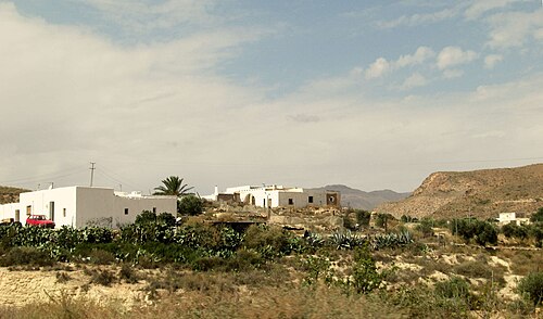 Cortijos con terraos en Níjar