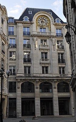 Edificio de la rue des Italiens en París, sede histórica de Le Monde