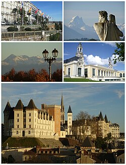 Vista general de un elemento patrimonial vinculado a la historia de Pau