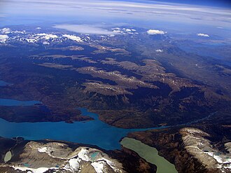 Vista panorámica del Lago Bertrand