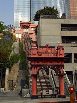 Funicular de la ciudad de Los Ángeles, Estados Unidos