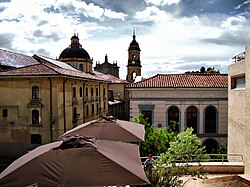 Plaza de Bolívar en el centro histórico
