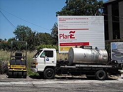Cartel publicitario del Plan E