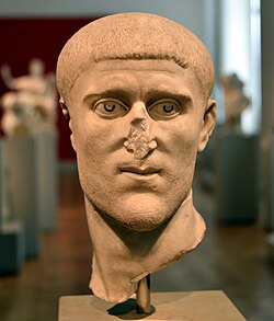 Busto del emperador Constancio I
