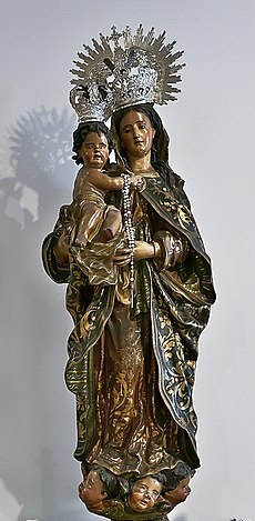 Virgen del Rosario, 1680