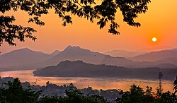 El río Mekong a su paso por Laos