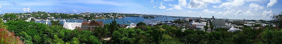 Panorámica general de la ciudad de Hamilton