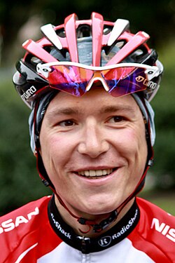 Janez Brajkovič en su etapa como ciclista profesional.