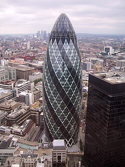 Edificio 30 St Mary Axe en Londres
