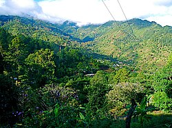 Paisaje del parque nacional La Tigra