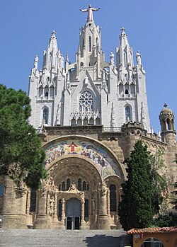 Templo Expiatorio del Sagrado Corazón en la montaña del Tibidabo