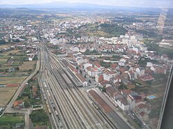 Estación de ferrocarril en Monforte de Lemos