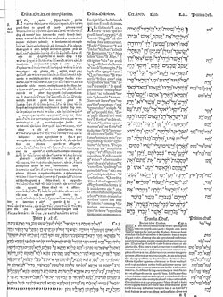 Edición trilingüe de la Biblia