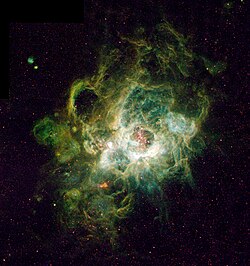 Región de hidrógeno ionizado NGC 604