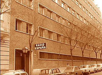 Sede de Radio España en la calle Manuel Silvela de Madrid