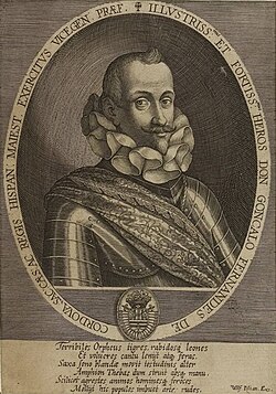 Retrato histórico de Gonzalo Fernández de Córdoba.