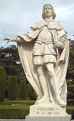 Estatua de Fernando el Católico
