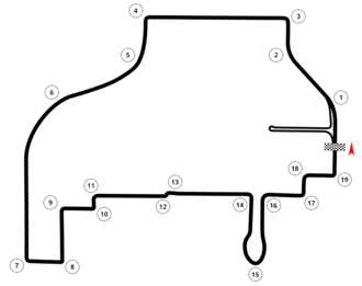 Trazado y datos generales del E-Prix de Roma en el circuito urbano
