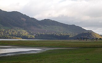Paisaje general de la sabana montañosa andina