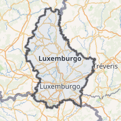 Mapa de Luxemburgo