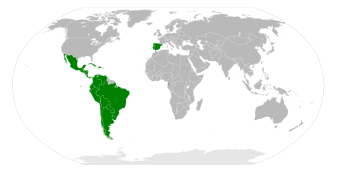 Gráfico de países miembros