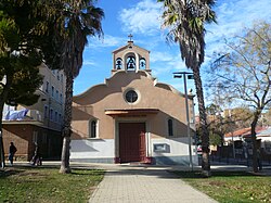 Iglesia de San Francisco Javier en el barrio