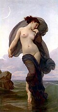 El crepúsculo, obra de Bouguereau de 1882
