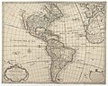 Mapa de América de Guillermo Delisle