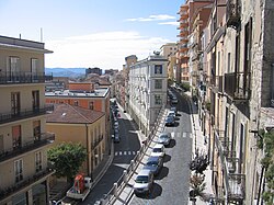 Calle histórica de Potenza
