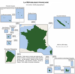Mapa conceptual de mares y sombreados vinculados a territorios insulares