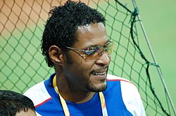 Javier Sotomayor, plusmarquista mundial masculino