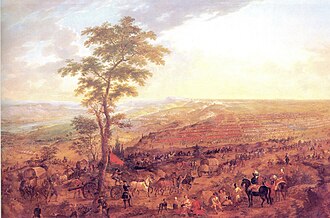 Representación histórica de la Batalla de Almenar