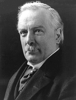 Retrato de David Lloyd George