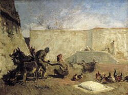 Cuadro Herrador en Marruecos de Mariano Fortuny