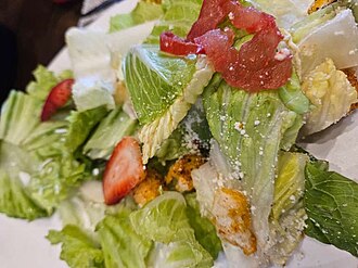 Ensalada basada en el método de la mano