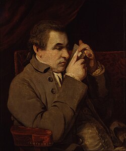 Giuseppe Baretti, por Joshua Reynolds