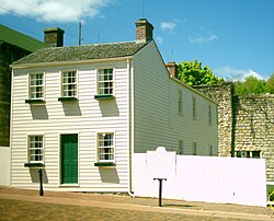 Casa donde Samuel Clemens pasó su infancia en Hannibal, Misuri