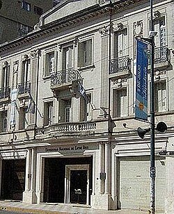 Edificio histórico del Rectorado de la UNER