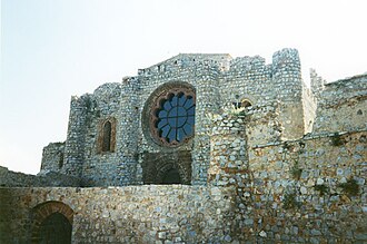 Iglesia del castillo de Calatrava la Nueva