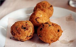 Bolinho de bacalhau tradicional
