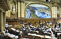 Sesión parlamentaria del Consejo Nacional