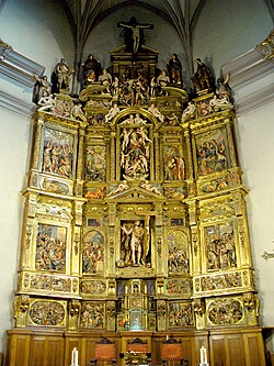 Retablo mayor de la iglesia de Santa María de Tafalla