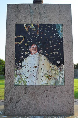 Monumento en el lugar del atentado