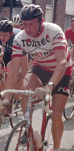 Camiel Vyncke con el maillot de Romeo Smith's en 1967